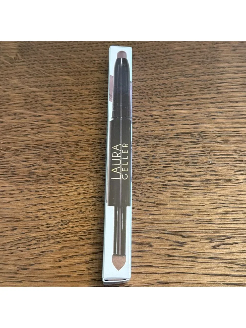 Laura Geller Make It A Double Eyeshadow Stick + Powder Cream Rum New in Box